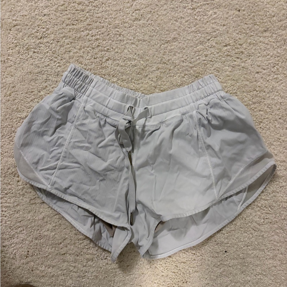 Lululemon Athletica Light Gray Athletic Shorts